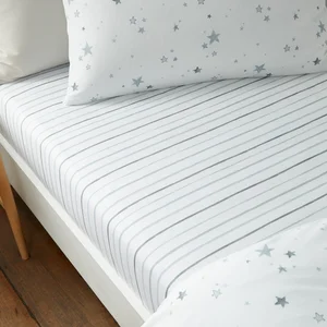 Dětské napínací prostěradlo 90x190 cm Stars