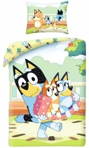 Dětské povlečení Bluey v parku – 100% bavlna, 140x200/70x90 cm