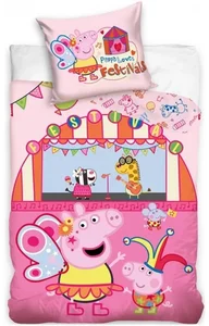 Dětské povlečení Peppa Pig Festival 140x200/70x90 cm