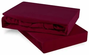 Dětské prostěradlo Jersey 60x120 Bordové