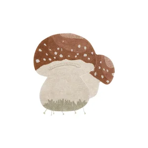 Dětský bavlněný koberec Boletus 120x120 cm