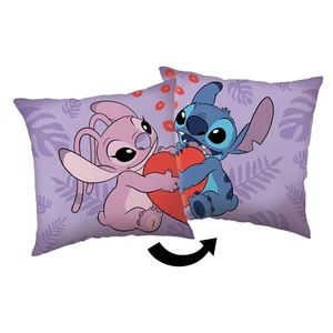 Dětský fleecový polštářek Lilo & Stitch 40x40 cm