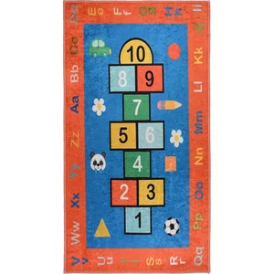 Dětský hrací koberec Hopscotch Orange 100x160 cm