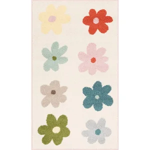 Dětský koberec Dazzy Cream 80x150 cm