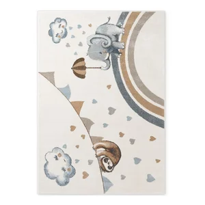Dětský koberec Rainy Party 120×170 cm – Walk like an Elephant