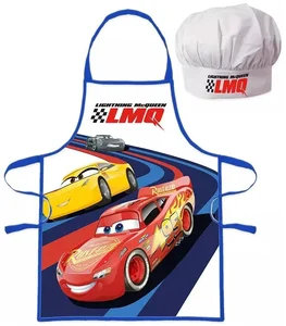 Dětský kuchařský set Auta McQueen & Cruz