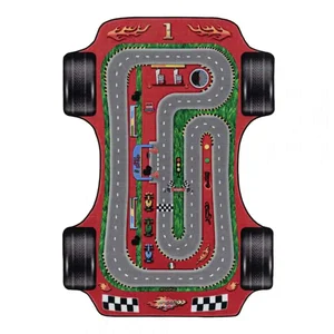 Dětský kusový koberec Play 2907 červený 80×120 cm