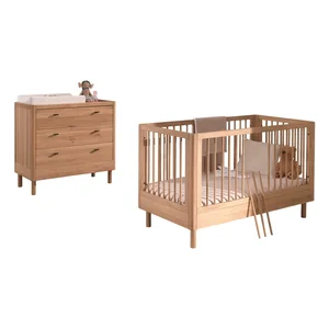 Dětský nábytek Forrest dubové dřevo 2 ks