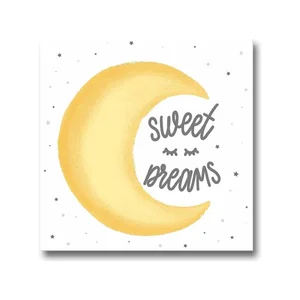 Dětský obrázek Sweet Dreams 45x45 cm