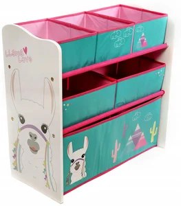 Dětský Organizér na Hračky s 6 Boxy