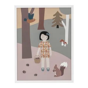 Dětský plakát s rámem Bloomingville Mini Gytta 32x42 cm