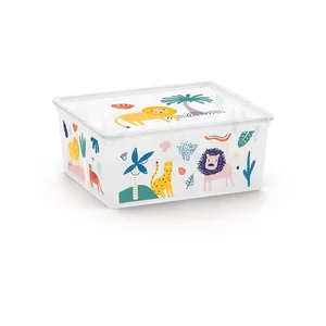 Dětský plastový box 40×34×17 cm – C Box Style, KIS, bílý