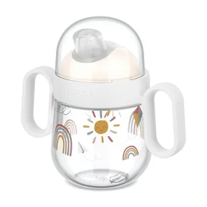 Dětský plastový hrnek Mepal Sunshine & Rainbow 200 ml Béžový