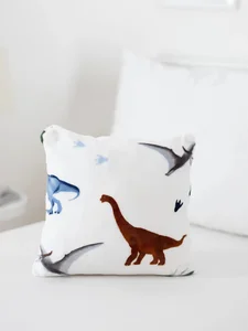 Dětský povlak na polštář Dinosauři 40×40 cm