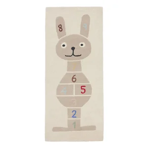 Dětský ručně tkaný hrací koberec 75×180 cm Rabbit Hopscotch OYOY Mini
