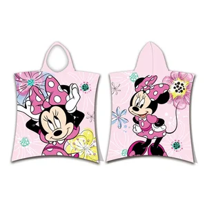 Dětský růžový župan Minnie s froté materiálem