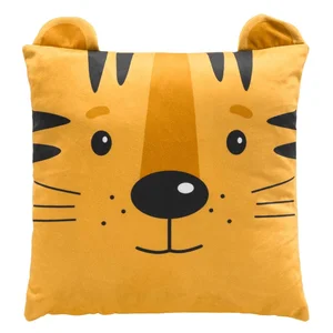 Dětský sametový polštářek 40 × 40 cm – Tigry