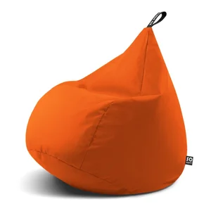 Dětský sedací vak Drop M v oranžové barvě