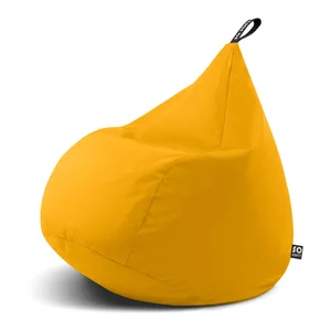 Dětský sedací vak Drop M žlutý