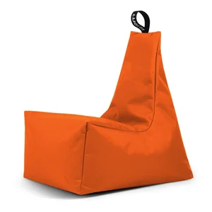 Dětský sedací vak Icy M v oranžové barvě