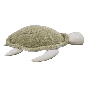 Dětský sedací vak Mrs. Turtle – Lorena Canals (zelený/krémový)