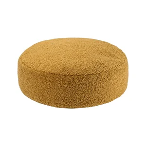 Dětský sedací vak Round bouclé hnědý