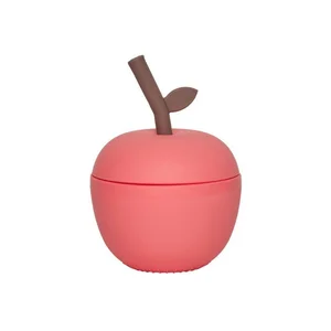 Dětský silikonový hrnek Apple, červený – OYOY Mini