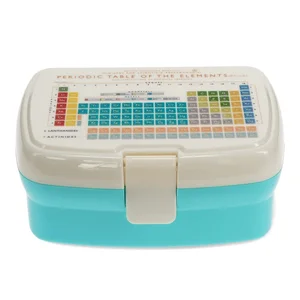 Dětský svačinový box Periodic Table – Rex London, světle modrý a krémový