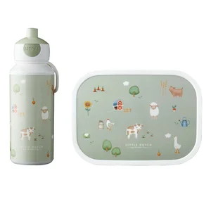Dětský svačinový box s lahví Mepal Little Farm