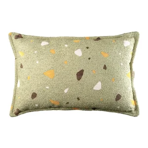 Dětský zelený polštář Terrazzo Bolster – Wigiwama