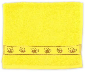 Dětský žlutý ručník KIDS 30x50 cm