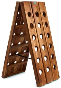 Deuba Skládací stojan na víno 36 lahví