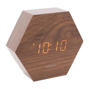 Digitální budík Hexagon Karlsson