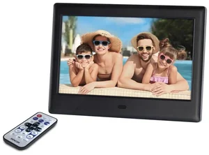 Digitální fotorámeček Sencor FT0677 s reproduktorem a dálkovým ovládáním
