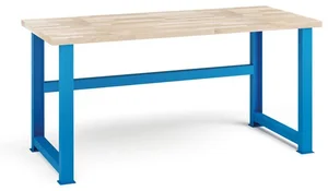 Dílenský stůl KOVONA 1700 mm s bukovou spárovkou