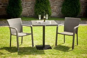 Dimenza Barcelona – zahradní designový set, hnědý