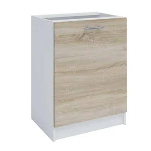 Dolní skříňka FABIANA S 60 dub sonoma/bílá