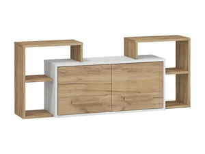 Dorinda 2D skříň, craft bílé a zlaté, 5 let záruky