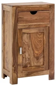 Dřevěná koupelnová skříňka Neapol Palisandr