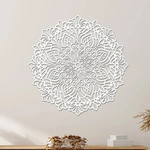 Dřevěná Mandala HOJNOST na Zeď 40 cm