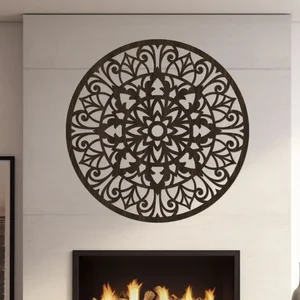 Dřevěná mandala NADĚJE Wenge 95 cm