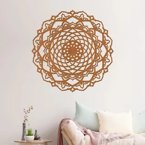 Dřevěná mandala VÁŠEŇ 40 cm