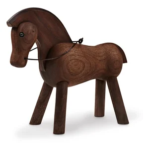 Dřevěná soška Horse z ořechového dřeva Kay Bojesen