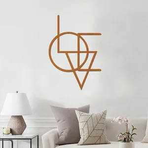 Dřevěná srdce LOVE na zeď