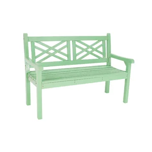 Dřevěná zahradní lavička FABLA 124 cm – neo mint
