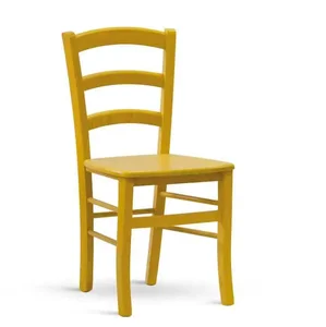 Dřevěná židle Paysane Giallo
