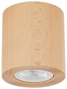 Dřevěné bodové světlo EVE 1xGU10/10W/230V buk TK10121 od TK Lighting