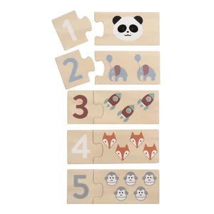 Dřevěné dětské puzzle Numbers 20 dílků