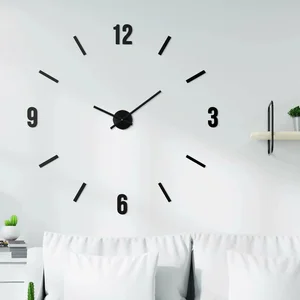 Dřevěné nalepovací hodiny Tempora