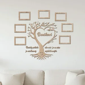 Dřevěný fotorámeček Náš Příběh